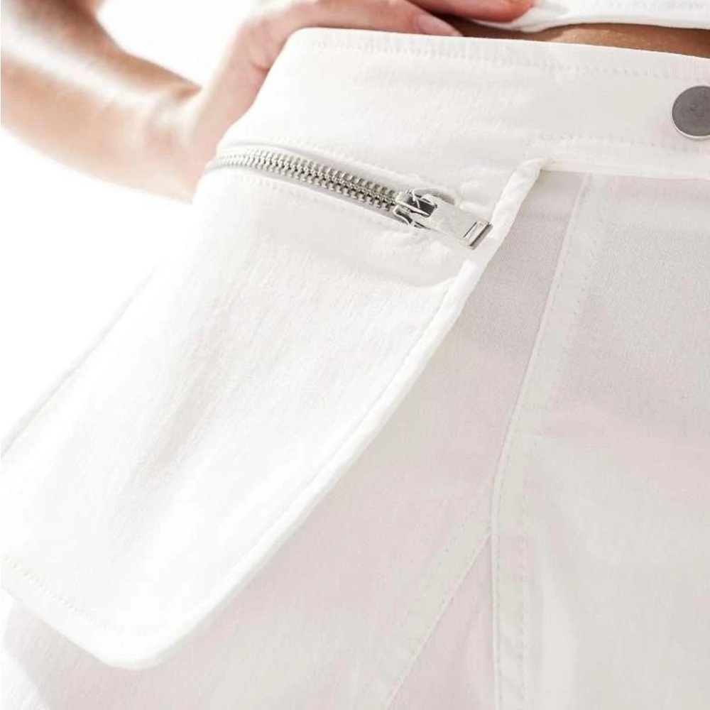 Mango x Siedrés Cream Apparel skirt